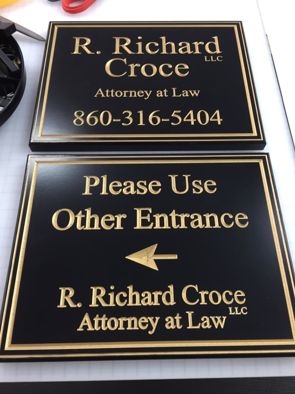 Attorney Engraving & Plaques